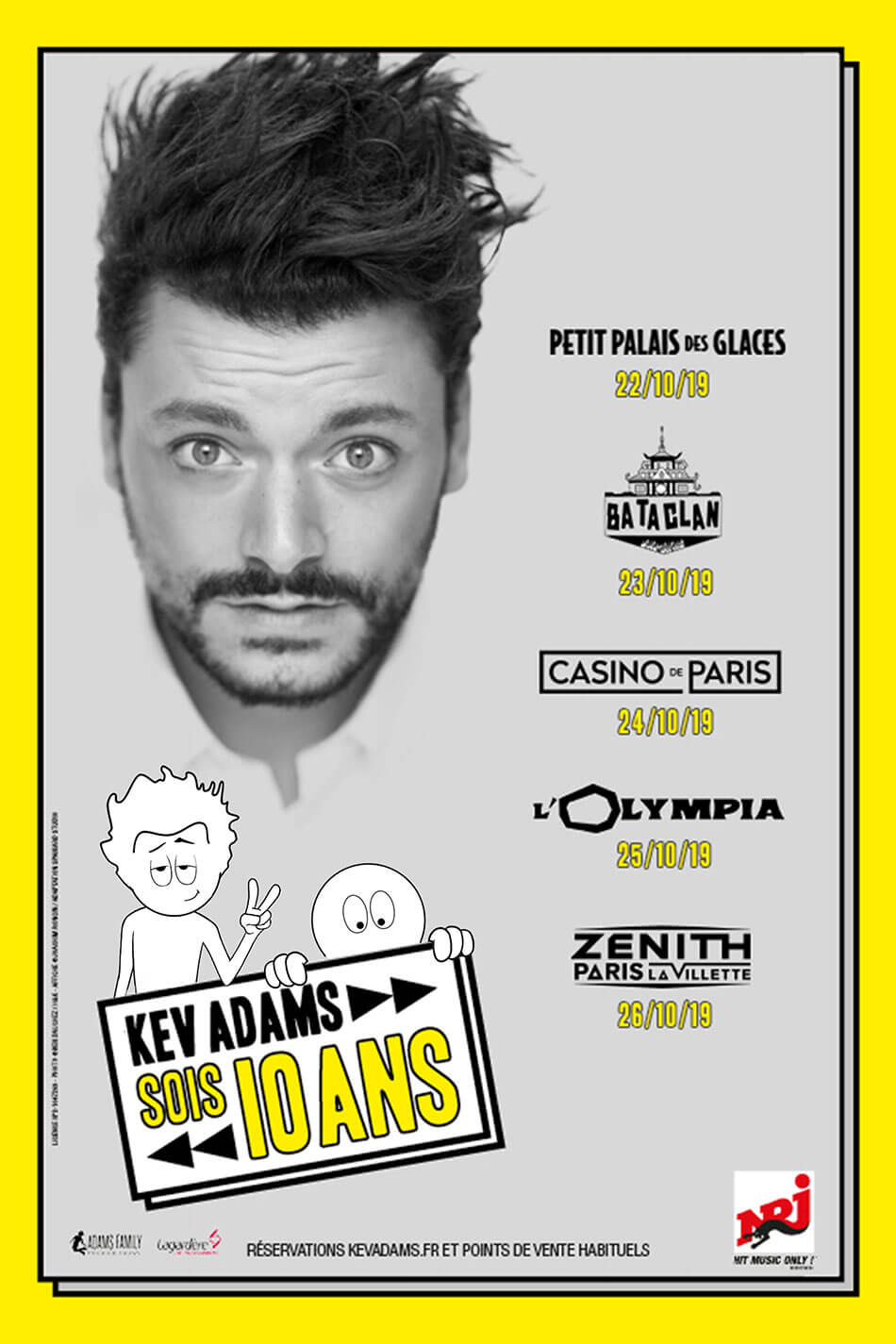 Kev Adams spectacle 10 ans