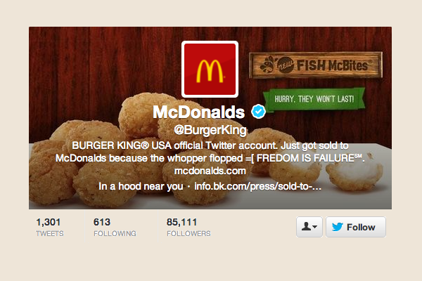 Twitter officiel Burger King