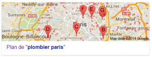 Visuel Optimiser sa page google adresse - 1