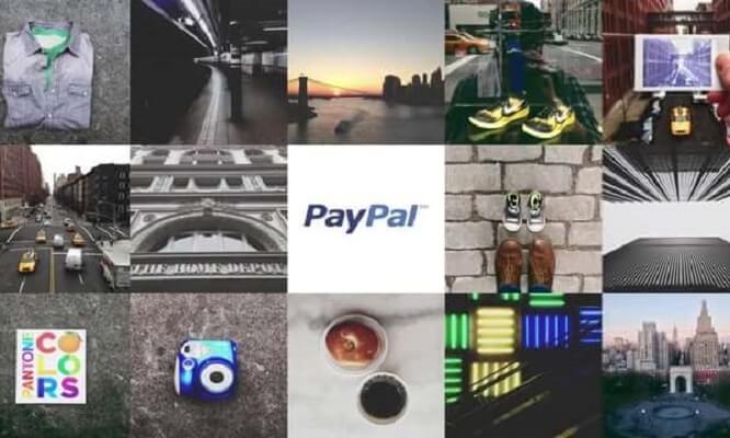 instagram paypal