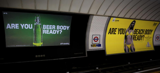 Carlsberg beer body ready