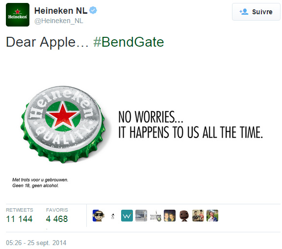 Heineken Bendgate