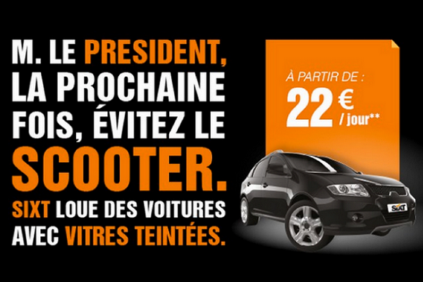 Sixt Hollande Scooter
