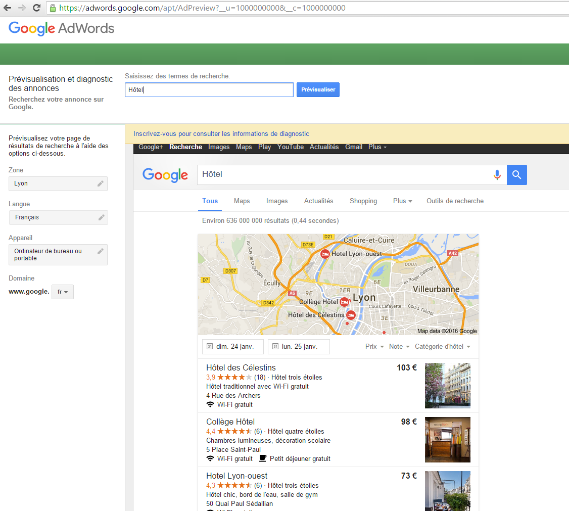 Comment activer le filtre de localisation Google ?