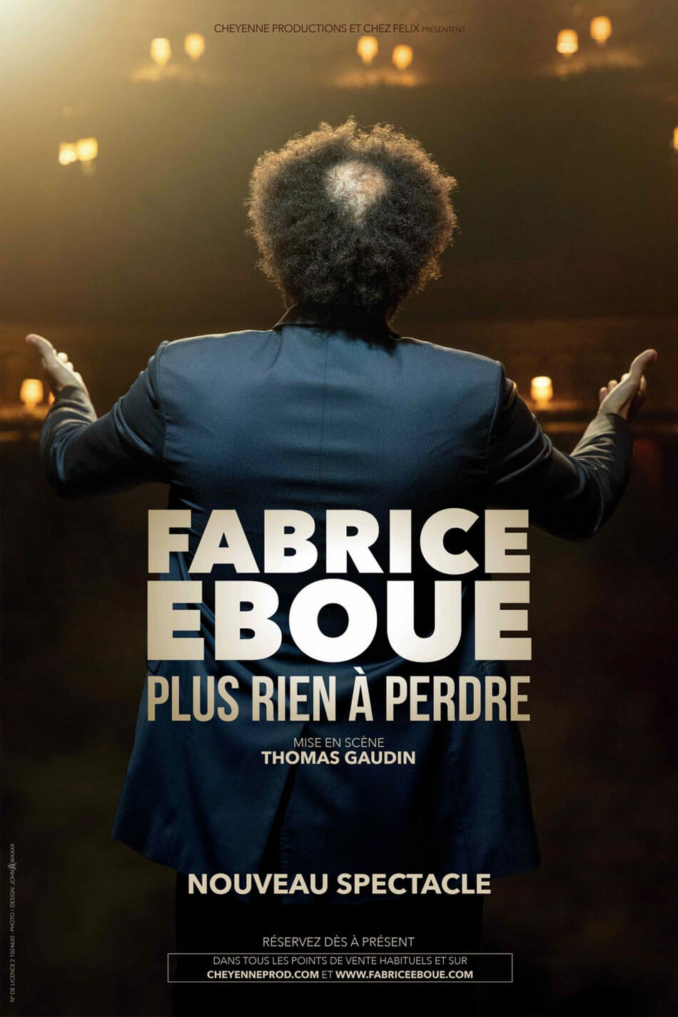 Fabrice eboué spectacle plus rien à perdre