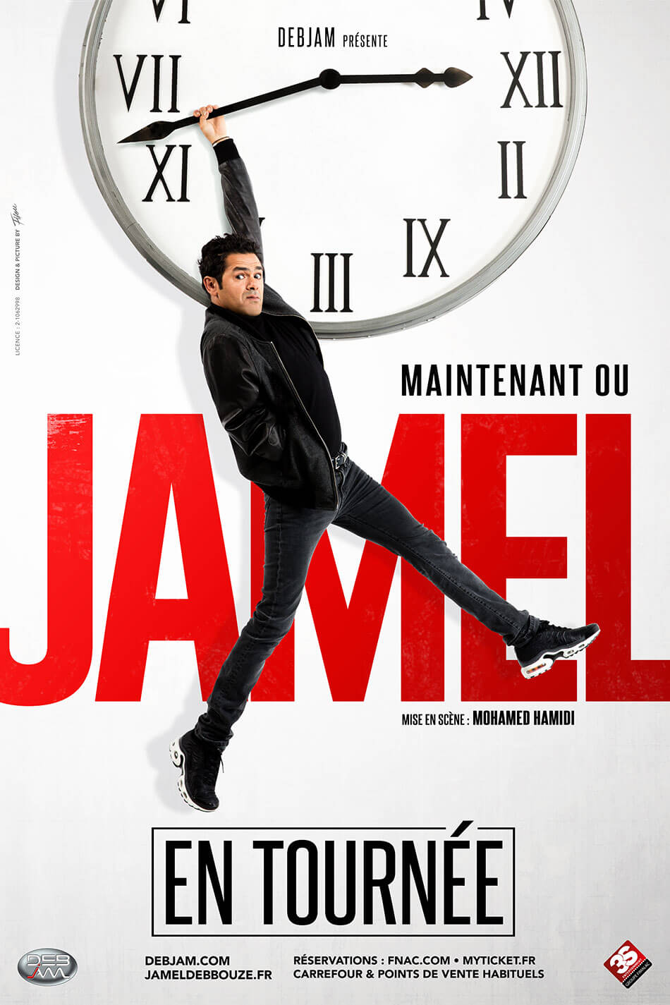 Jamel Debbouze spectacle maintenant ou Jamel