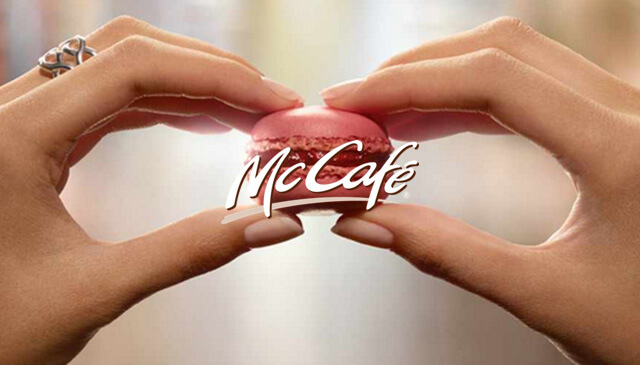 Viral campaign mc café hover