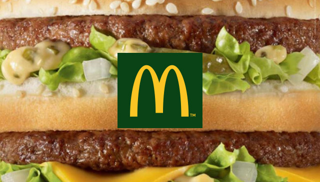 website McDonald's hover